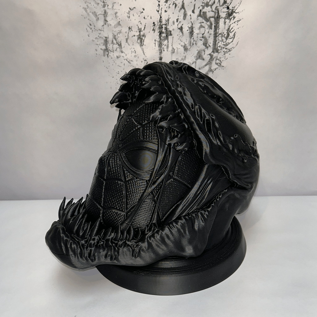 Venom & Spider - Man 3D Printed Headphone Stand – Unique Marvel Fusion Design for Gamers, Collectors, & Spider - Man Fans - TechNastVenom & Spider - Man 3D Printed Headphone Stand – Unique Marvel Fusion Design for Gamers, Collectors, & Spider - Man Fans3D Printed Headphone HoldeTechNastTechNastTH - HE - SPIDERVENOM - O#