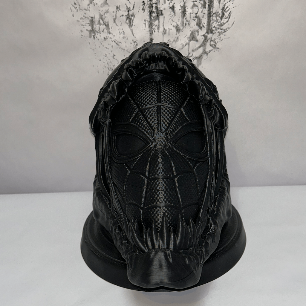 Venom & Spider - Man 3D Printed Headphone Stand – Unique Marvel Fusion Design for Gamers, Collectors, & Spider - Man Fans - TechNastVenom & Spider - Man 3D Printed Headphone Stand – Unique Marvel Fusion Design for Gamers, Collectors, & Spider - Man Fans3D Printed Headphone HoldeTechNastTechNastTH - HE - SPIDERVENOM - O#