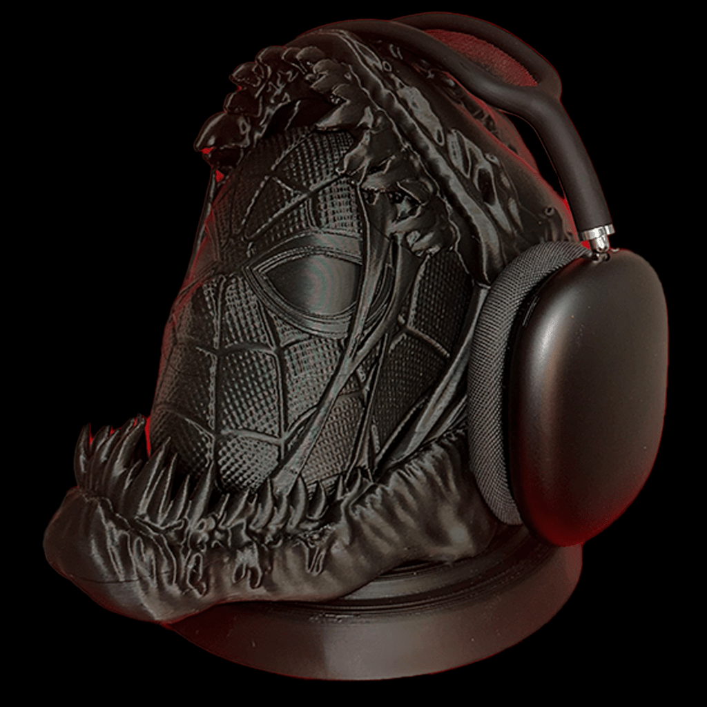 Venom & Spider - Man 3D Printed Headphone Stand – Unique Marvel Fusion Design for Gamers, Collectors, & Spider - Man Fans - TechNastVenom & Spider - Man 3D Printed Headphone Stand – Unique Marvel Fusion Design for Gamers, Collectors, & Spider - Man Fans3D Printed Headphone HoldeTechNastTechNastTH - HE - SPIDERVENOM - O#