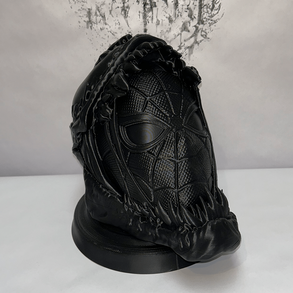 Venom & Spider - Man 3D Printed Headphone Stand – Unique Marvel Fusion Design for Gamers, Collectors, & Spider - Man Fans - TechNastVenom & Spider - Man 3D Printed Headphone Stand – Unique Marvel Fusion Design for Gamers, Collectors, & Spider - Man Fans3D Printed Headphone HoldeTechNastTechNastTH - HE - SPIDERVENOM - O#