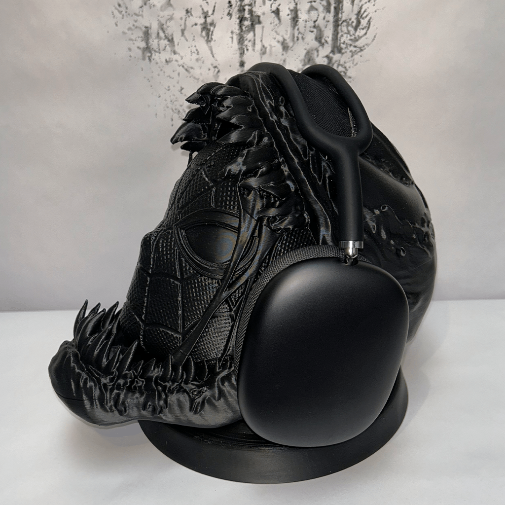 Venom & Spider - Man 3D Printed Headphone Stand – Unique Marvel Fusion Design for Gamers, Collectors, & Spider - Man Fans - TechNastVenom & Spider - Man 3D Printed Headphone Stand – Unique Marvel Fusion Design for Gamers, Collectors, & Spider - Man Fans3D Printed Headphone HoldeTechNastTechNastTH - HE - SPIDERVENOM - O#
