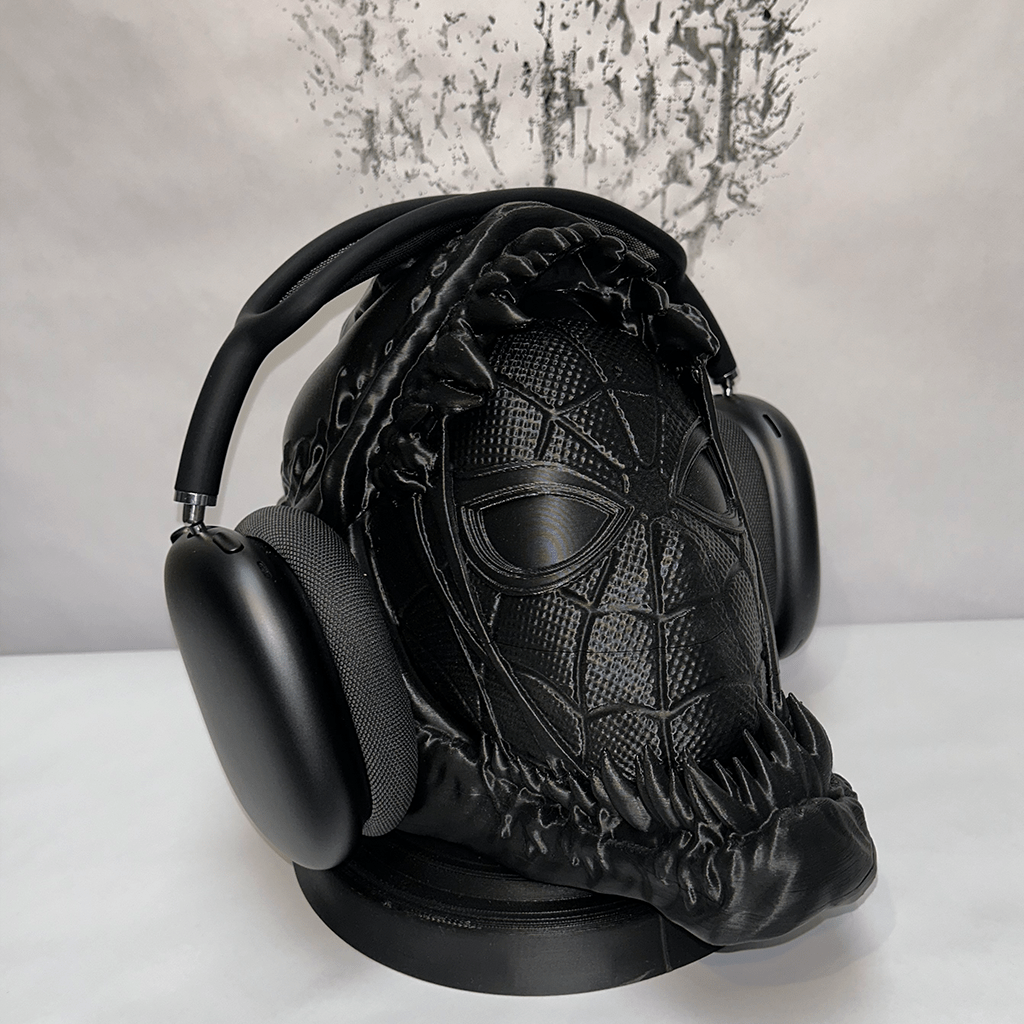 Venom & Spider - Man 3D Printed Headphone Stand – Unique Marvel Fusion Design for Gamers, Collectors, & Spider - Man Fans - TechNastVenom & Spider - Man 3D Printed Headphone Stand – Unique Marvel Fusion Design for Gamers, Collectors, & Spider - Man Fans3D Printed Headphone HoldeTechNastTechNastTH - HE - SPIDERVENOM - O#