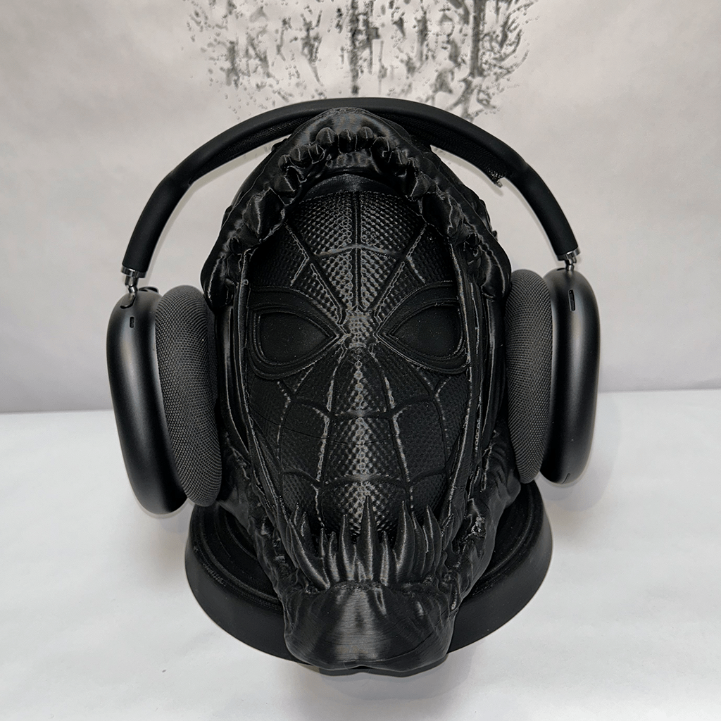 Venom & Spider - Man 3D Printed Headphone Stand – Unique Marvel Fusion Design for Gamers, Collectors, & Spider - Man Fans - TechNastVenom & Spider - Man 3D Printed Headphone Stand – Unique Marvel Fusion Design for Gamers, Collectors, & Spider - Man Fans3D Printed Headphone HoldeTechNastTechNastTH - HE - SPIDERVENOM - O#
