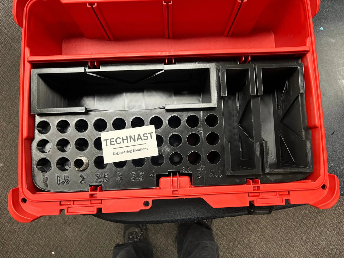 Custom 3D-Printed Toolbox Organizer for a Plumbing Company