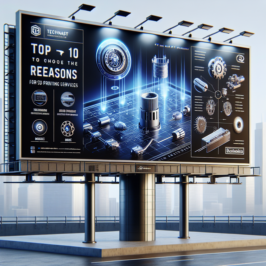 Top 10 Reasons to Choose Technast for 3D Printing in Markham - Technast