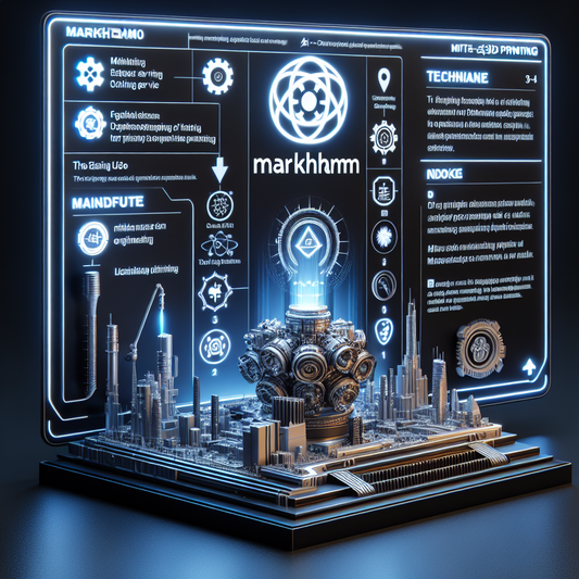 The Ultimate Guide to 3D Printing Services in Markham, Ontario - Technast