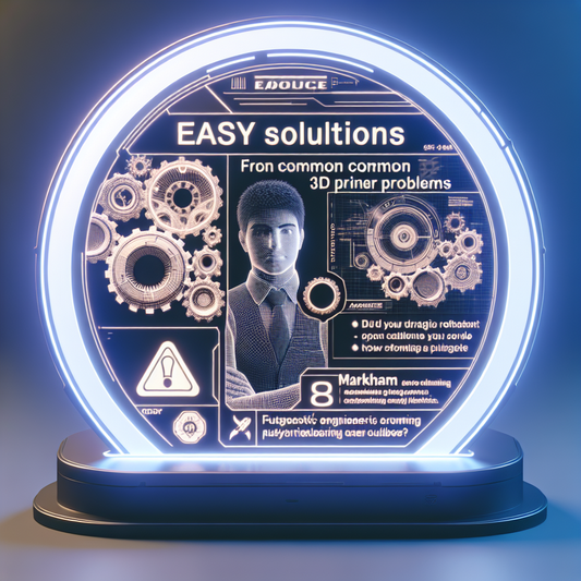 Easy Fixes for Common 3D Printer Issues: Expert Advice from Technast - Technast