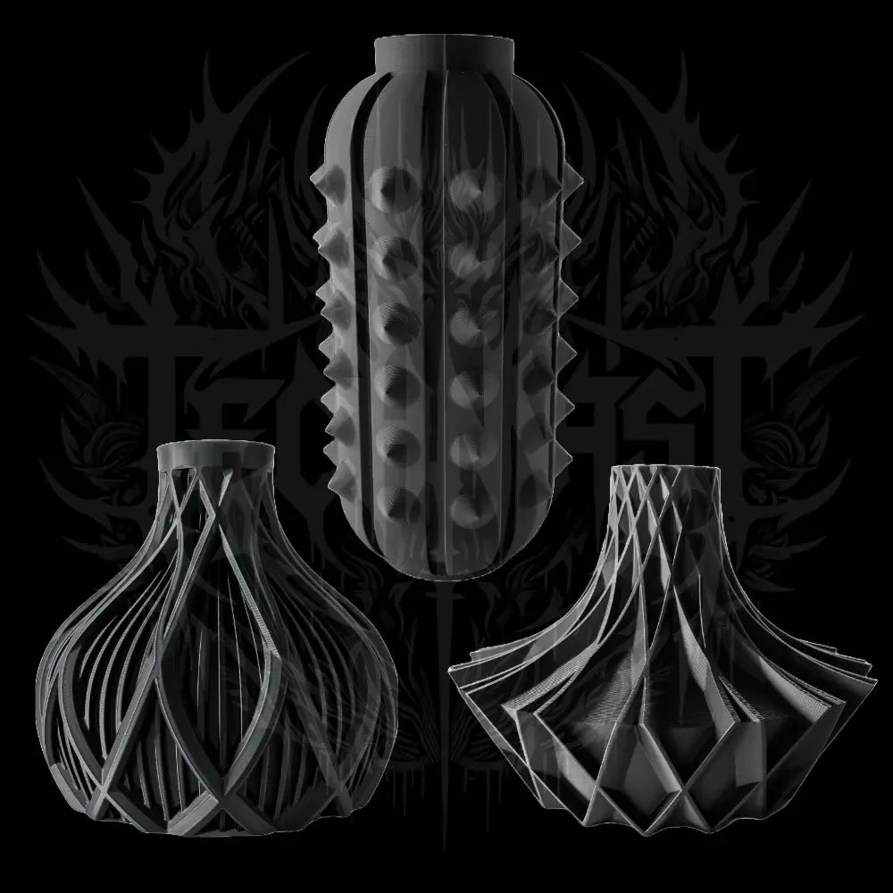 Luxury 3D Printed Vases: Modern, Geometric & Abstract Designs for Unique Home Decor - TechNast