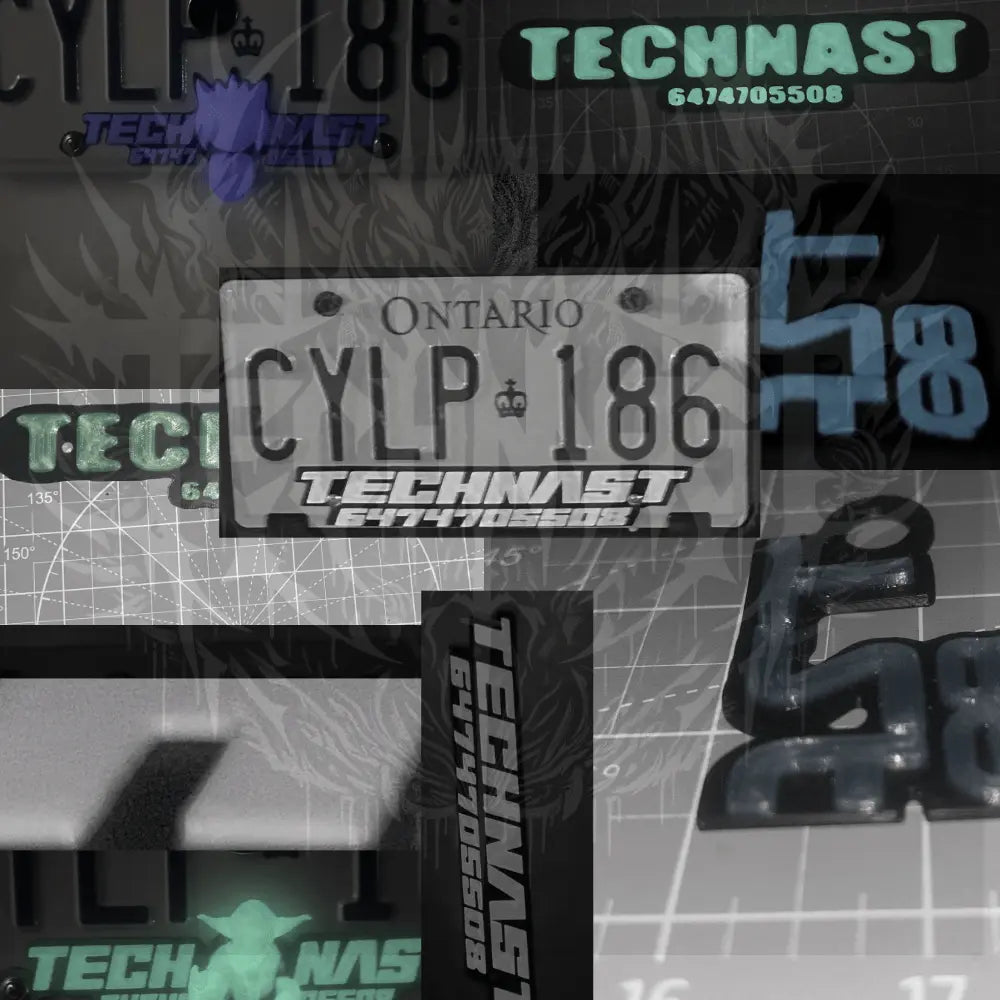 Premium License Plate Frames - TechNast