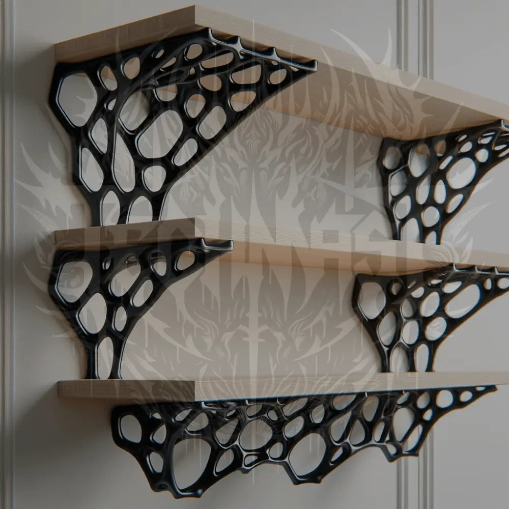 Sculptural Storage: 3D-Printed Shelves by Technast - TechNast