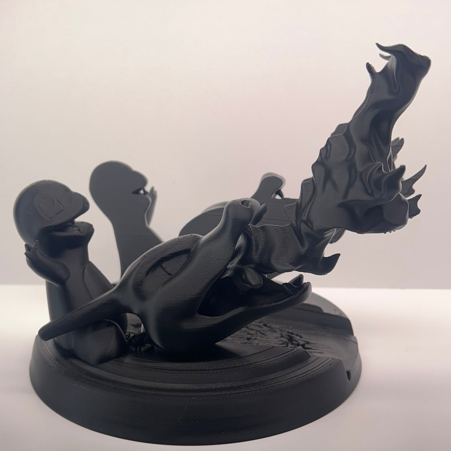 3D Printed Charizard PS5 Stand | Pokémon Console Display | Gaming Decor