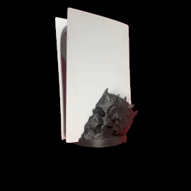3D Printed Darth Maul Skeleton PS5 Stand | Dark Side Gaming Stand - TechNast